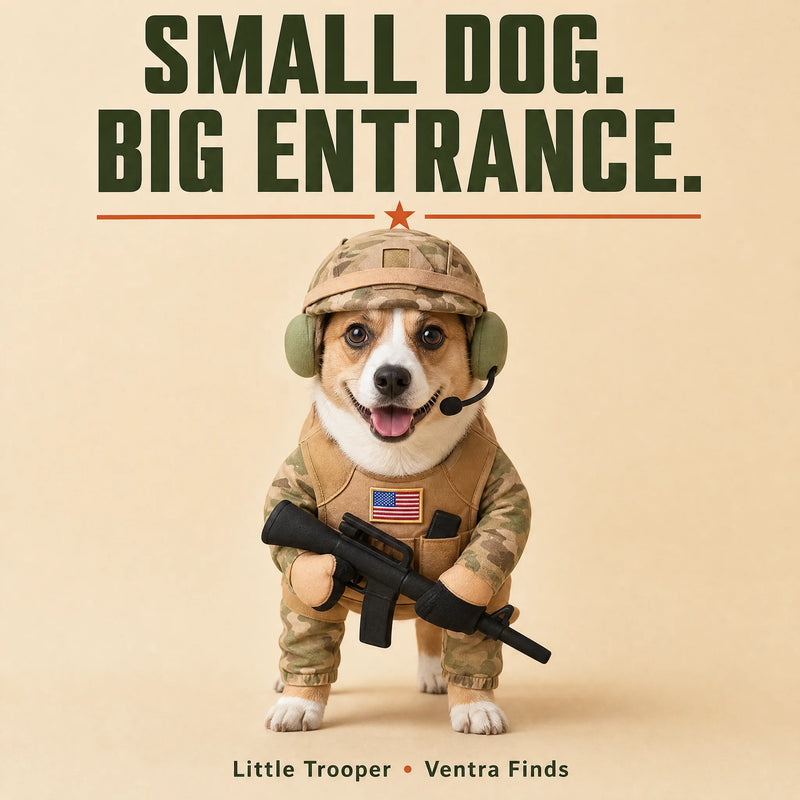 Little Trooper Dog Costume
