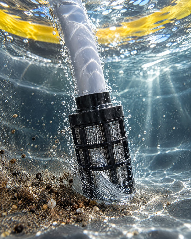 Self-priming inlet
