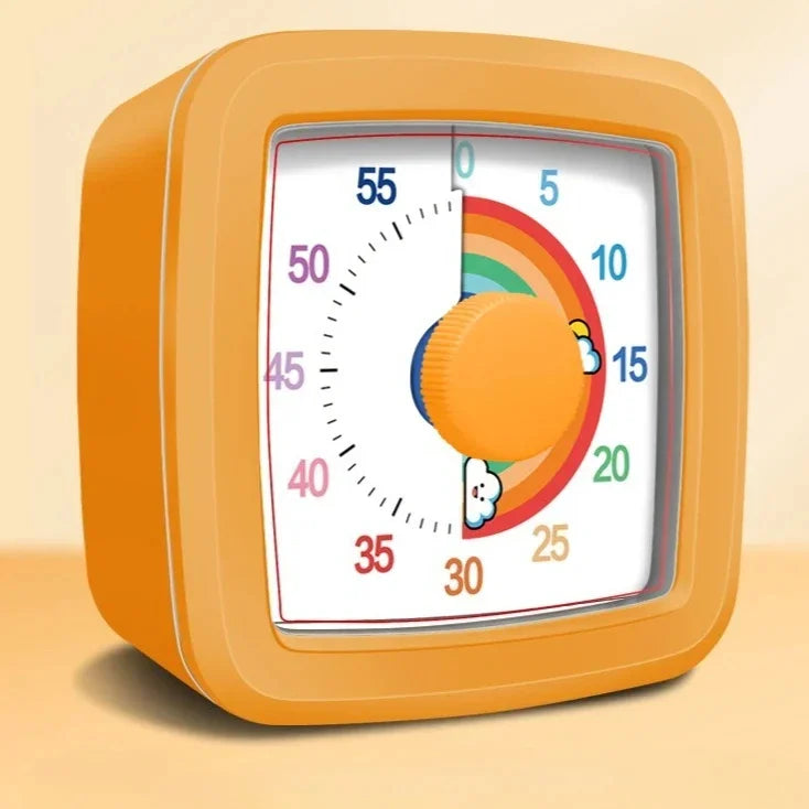 Orange Rainbow Time visual timer