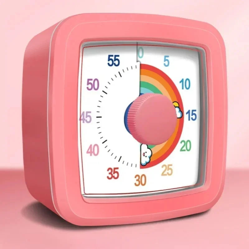 Pink Rainbow Time visual timer